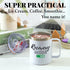 12oz Insulated Mugs with Lid- After Surgery Get Well Soon Gift for Friends with Cancer / Chemo Patients